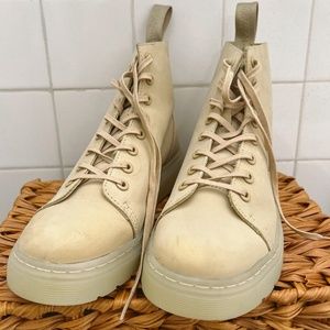 Dr. Martens Beige Boots
